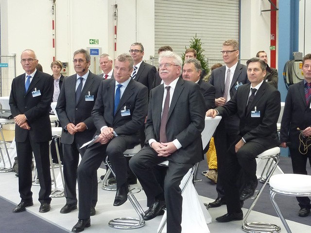 Feierlichkeit anlaesslich der Uebergabe der Vectron-Lok an Railpool www.muenchenfenster.de