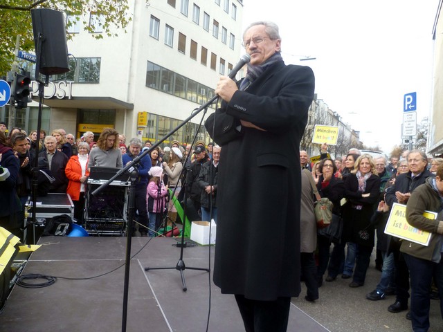 Ansprache von Herrn Ude auf der Demonstration www.muenchenfenster.de