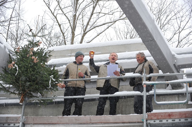 Richtspruch beim Giraffenhaus www.muenchenfenster.de