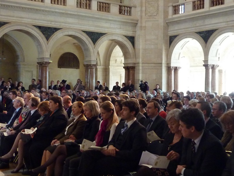 Festakt zum 50.Jahrestag der Deutsch-Französischen Freundschaft im Kuppelsaal der Staatskanzlei www.muenchenfenster.de