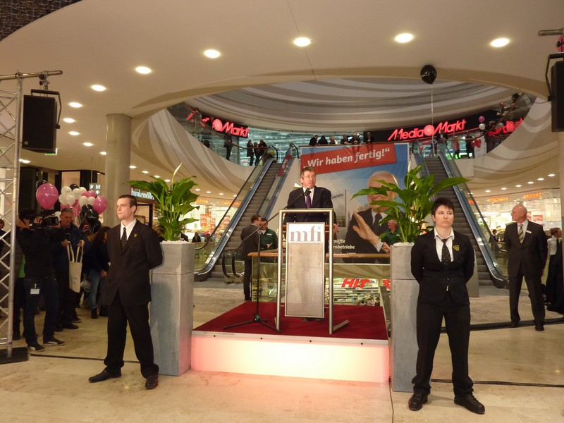 Eröffnung der Pasing Arcaden