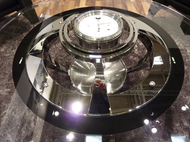 Eine aussergewöhnliche Uhr auf der Inhorgenta 2013 www.muenchenfenster.de