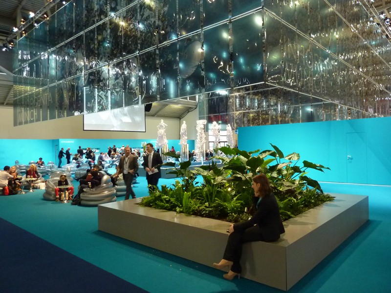 So ansprechend ist die neue Halle für die Inhorgenta 2013 gestaltet www.muenchenfenster.de