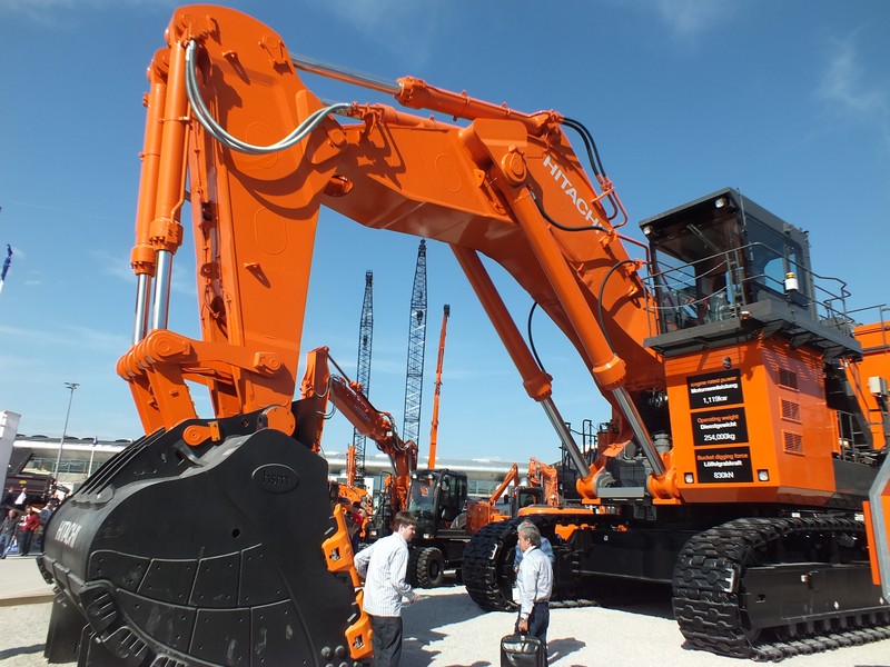 Bilder und Eindrücke der Bauma 2013 in Muenchen www.muenchenfenster.de