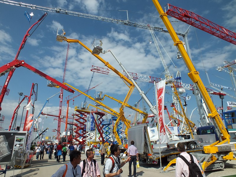 Bilder und Eindrücke der Bauma 2013 in Muenchen www.muenchenfenster.de