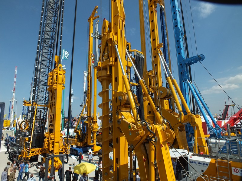 Bilder und Eindrücke der Bauma 2013 in Muenchen www.muenchenfenster.de