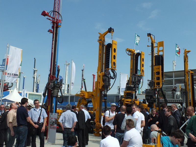 Bilder und Eindrücke der Bauma 2013 in Muenchen www.muenchenfenster.de