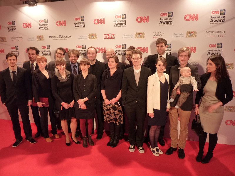 CNN Journalisten Award 2013 in München