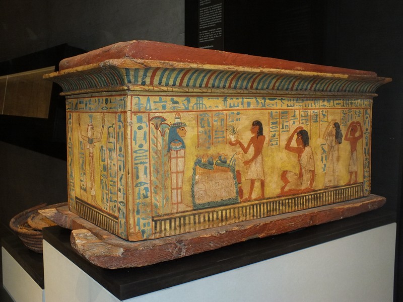 Einge tausend Jahre alte original Exponate im Museum für Ägyptische Kunst in München www.muenchenfenster.de