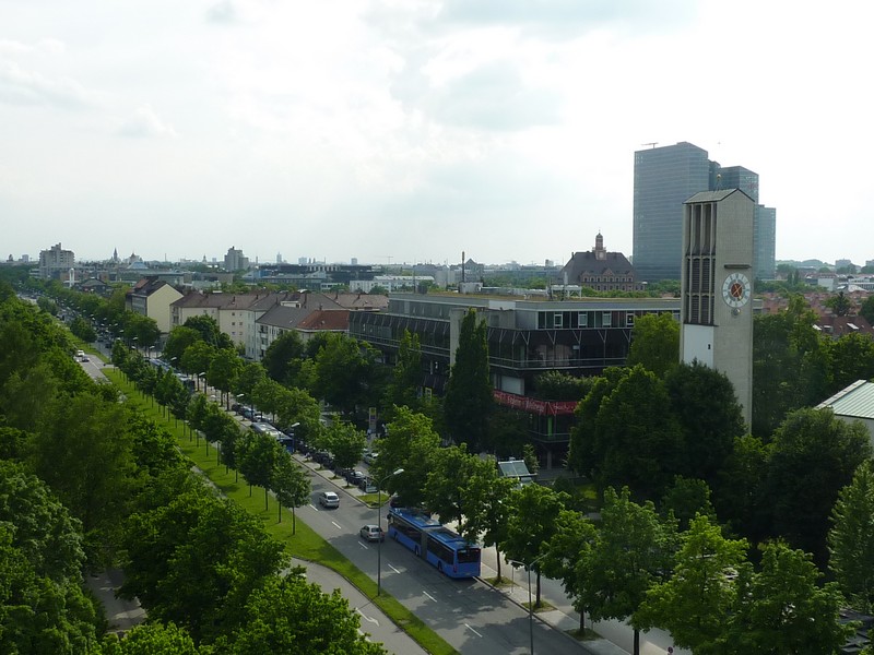 Impressionen vom Richtfest auf dem neu gestalteten Hochbunker www.muenchenfenster.de