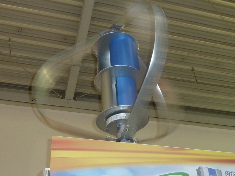 Windrad mit hohem Wirkungsgrad auf der Intersolar 2013 www.muenchenfenster.de