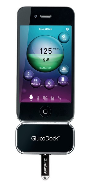 Die eigenen Gesundheitsdaten auf dem Handy_GlucoDock 04 DE