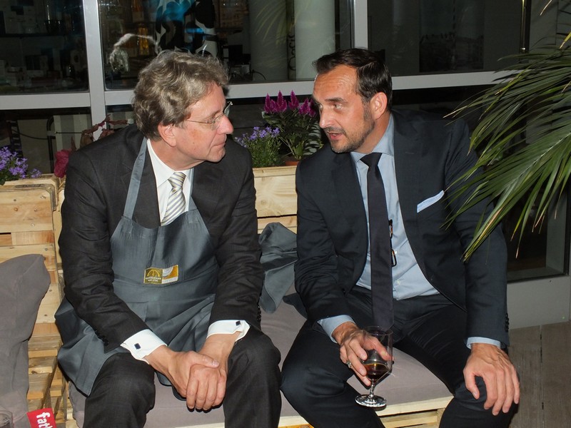 Neue Eventlocation auf dem Dach des Hauses Kustermann über dem Viktualienmarkt www.nuenchenfenster.de