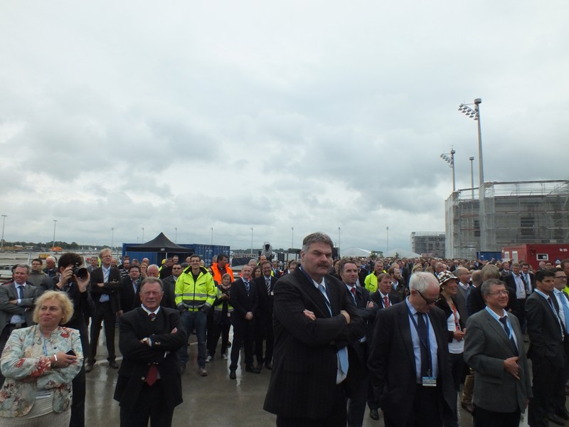 Eindrücke zum Richtfest 2013 des Sateltenterminals www.muenchenfenster.de