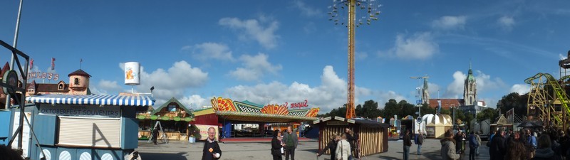 Bilder noch vor der Eröffnung der Wiesn 2013 www.muenchenfenster.de