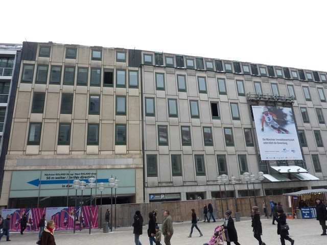 Das alte Karstadtgebäude in der Kaufungerstrasse www.muenchenfenster.de