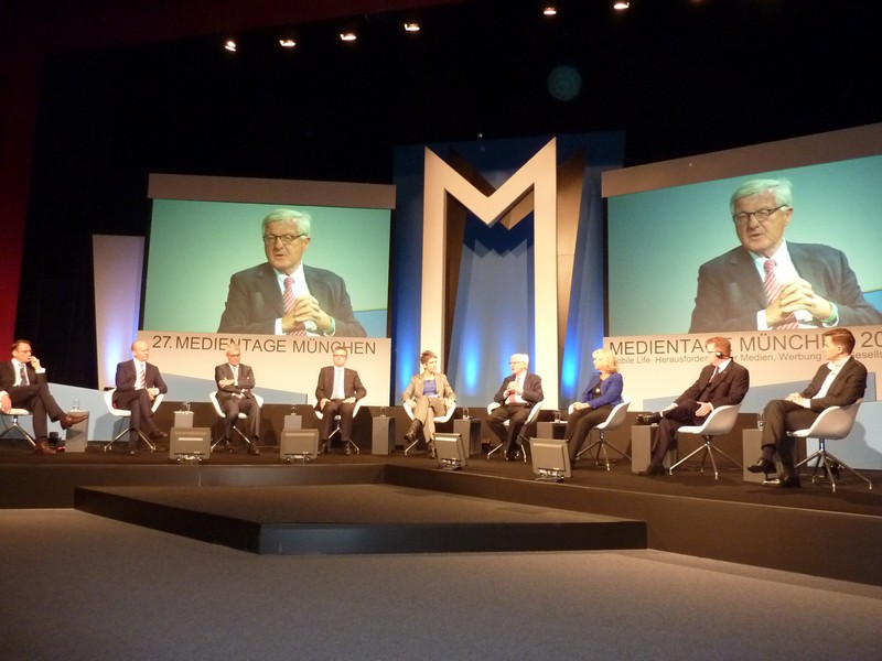 Eröffnungsforum der Müncher Medientage 2013 www.muenchenfenster.de