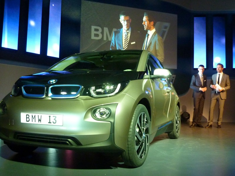 Wie von BMW gewohnt ist auch der i3 im Design ein sehr gelungenes Produkt www.muenchenfenster.de