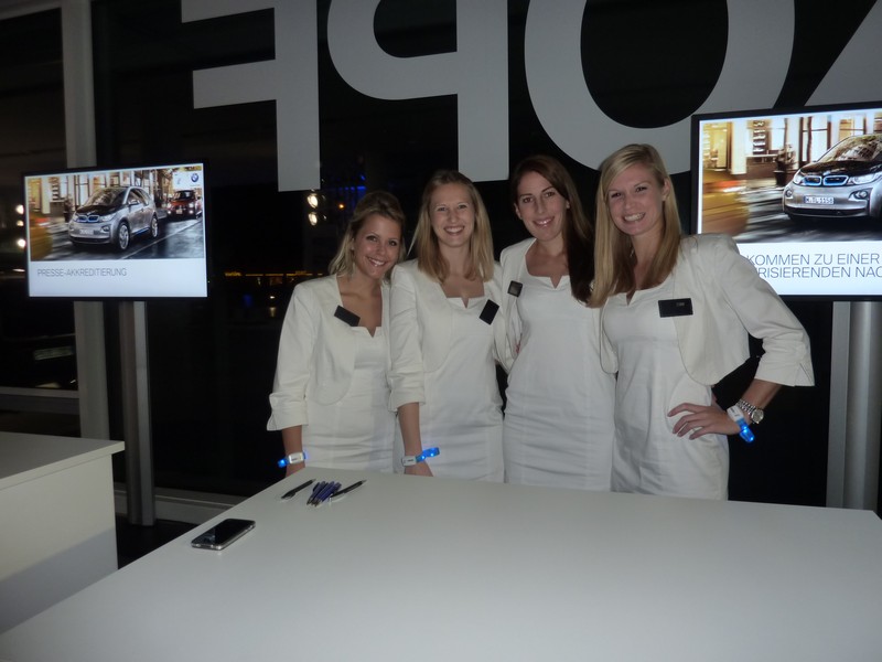 Begrüssung zur Markteinführung des BMW i3 www.muenchenfenster.de