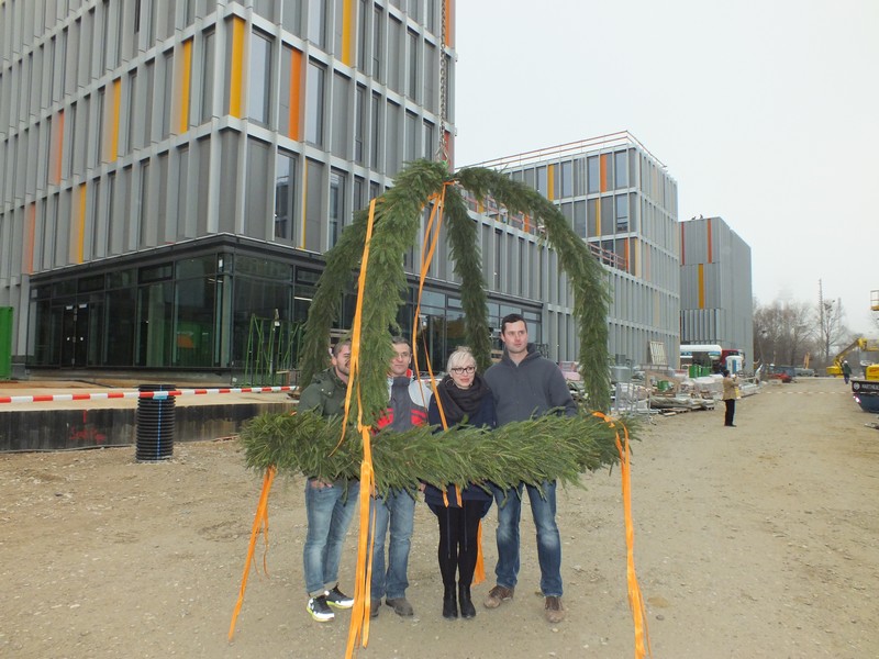 Richtfest 2013 für das IT -Rathaus München www.muenchenfenster.de