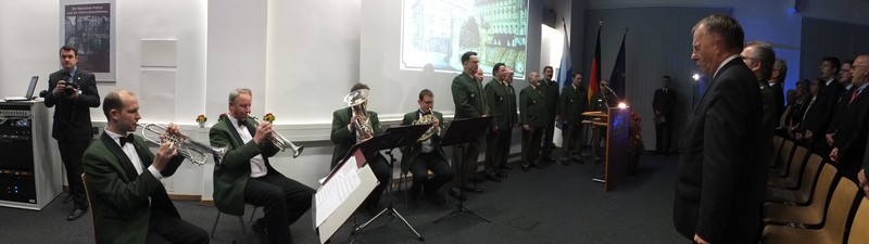 Festakt 100 Jahre Polizei in der Ettsrasse www.muenchenfenster.de