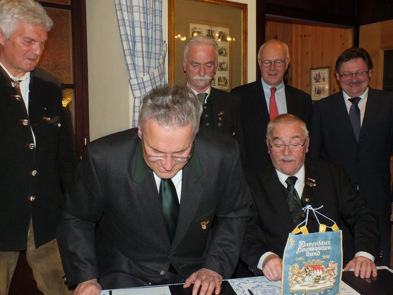 Neujahrsemfang 2014 des Bayerischen Schützenbundes www.muenchenfenster.de