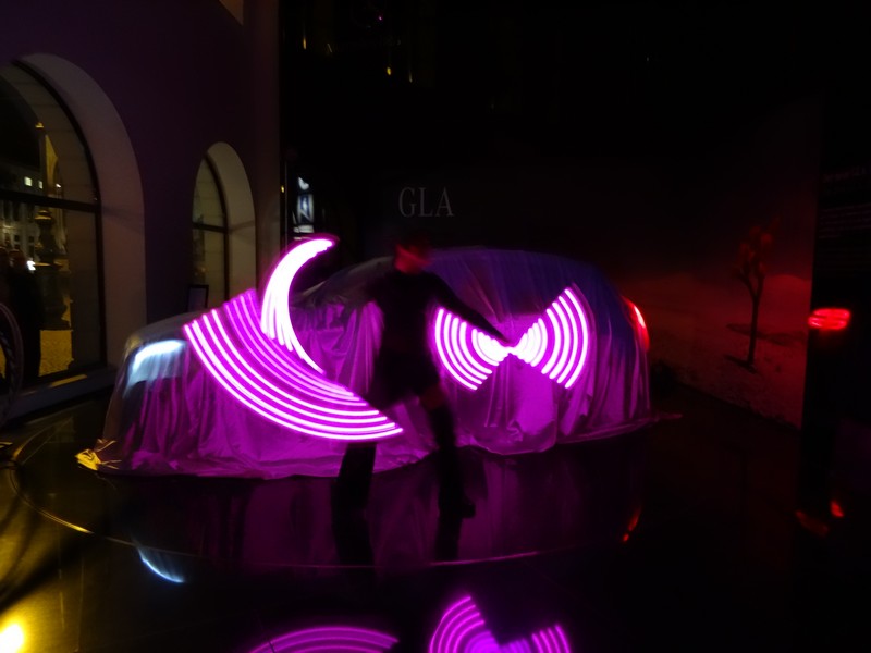 Vorstellung 2014 des GLA von Mercedes in München www.muenchenfenster.de