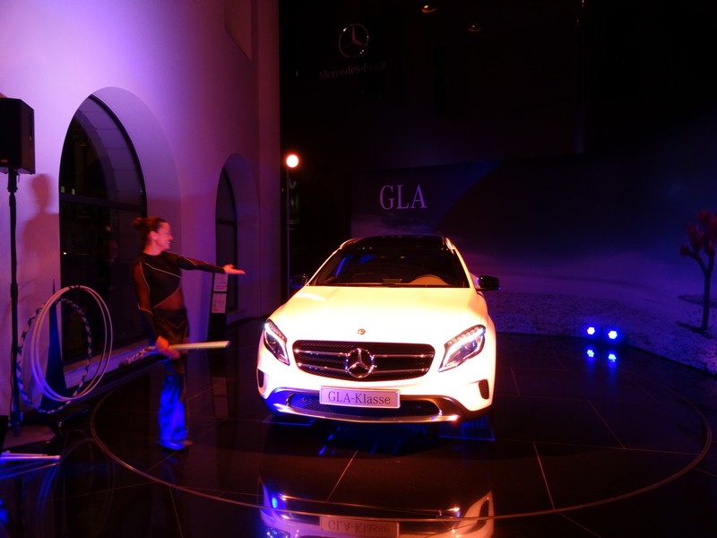 Vorstellung 2014 des GLA von Mercedes in München ww.muenchenfenster.de