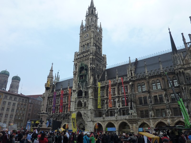 Faschingstreiben 2014 in der Münchner Innenstadt www,muenchenfenster.de