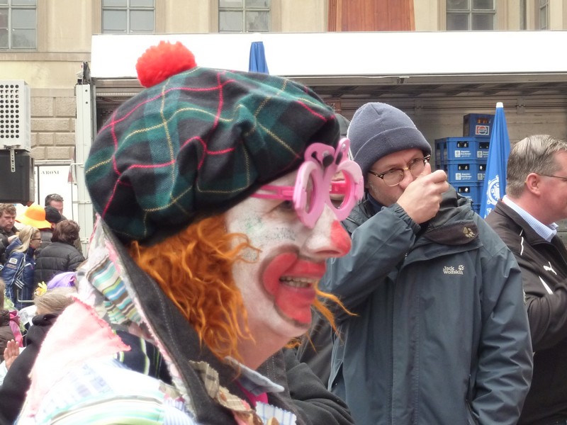 Faschingstreiben 2014 in der Münchner Innenstadt www.muenchenfenster.de