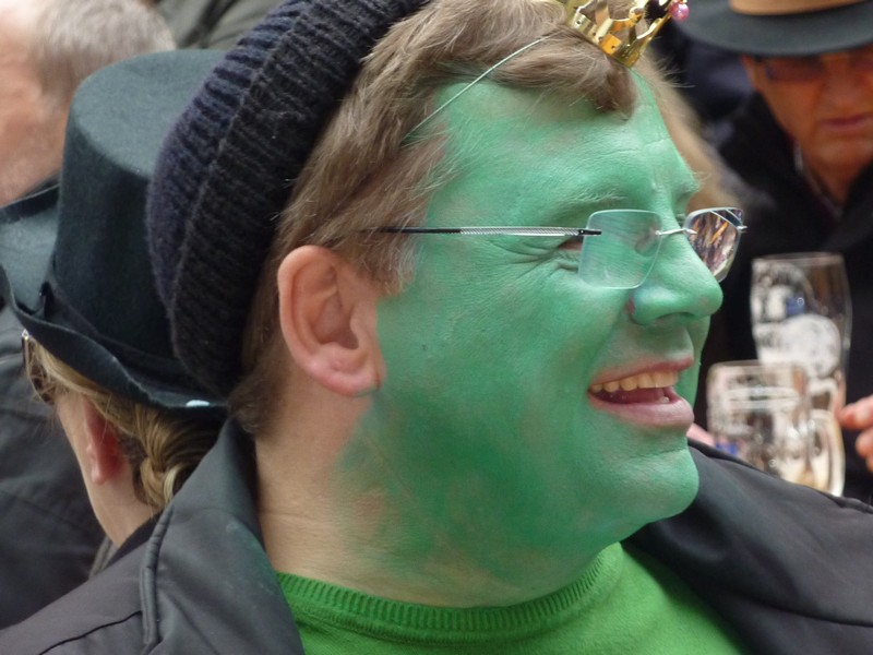 Faschingstreiben 2014 in der Münchner Innenstadt www.muenchenfenster.de