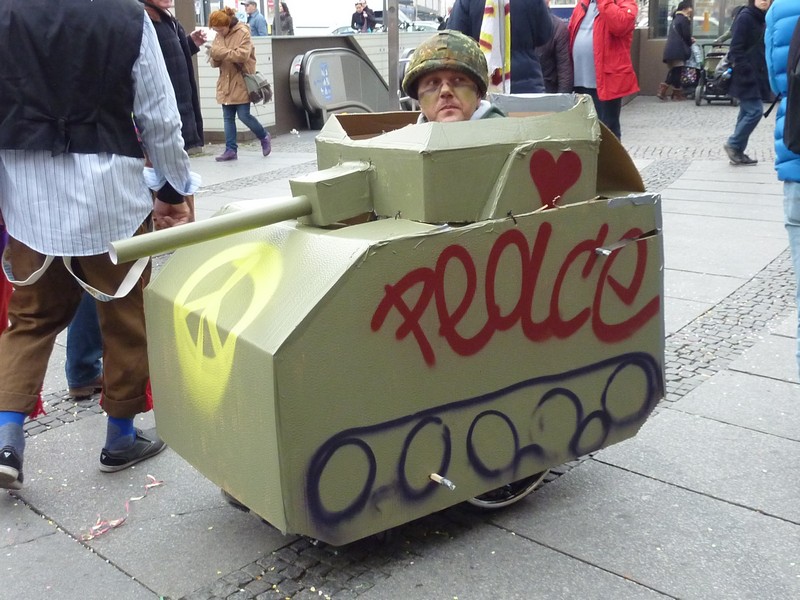Faschingstreiben 2014 in der Münchner Innenstadt www.muenchenfenster.de