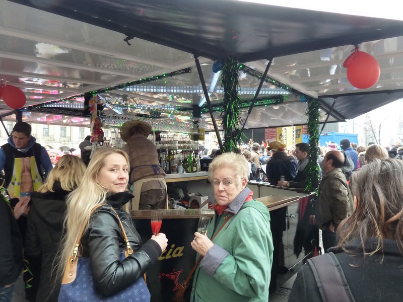 Faschingstreiben 2014 in der Münchner Innenstadt www.muenchenfenster.de