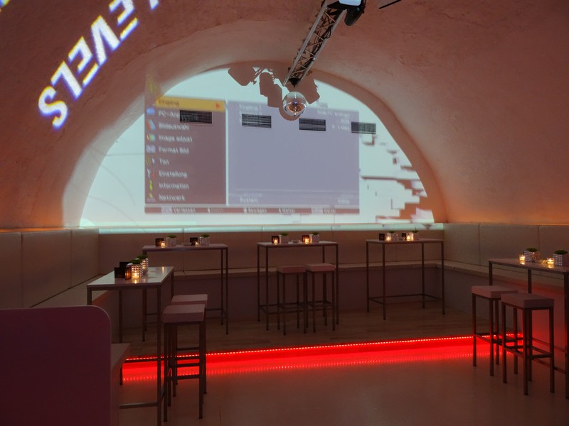 Die Eventlokation LEVELS am Gasteig www.muenchenfenster.de