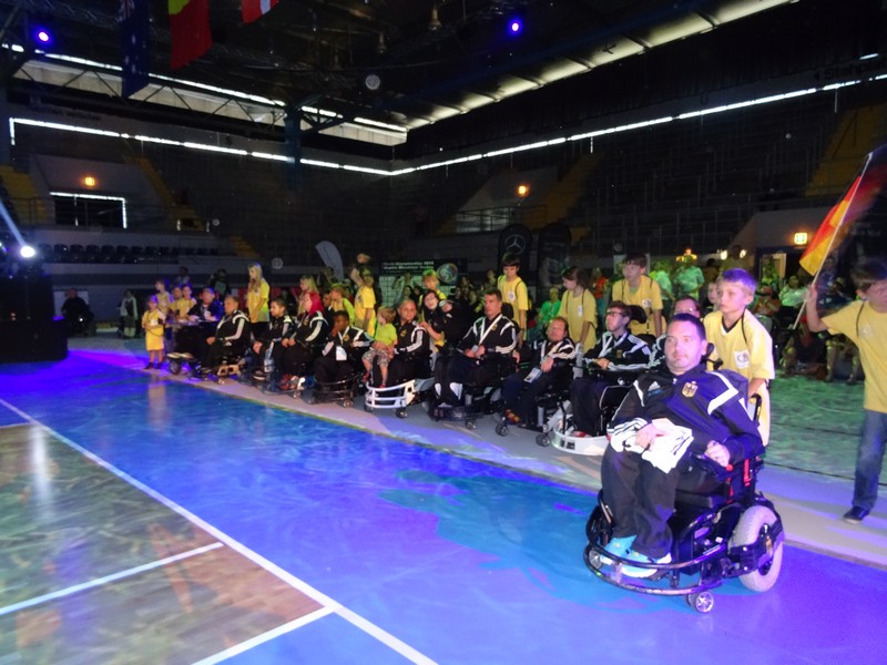 Elektrorollstuhl-Hockey Weltmeisterschaft in München www.muenchenfenster.de