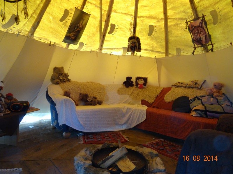 Mit seinen 7 m Durchmesser und 8m Höhe ist scon genügend Platz für eine Familie www.muenchenfenster.de