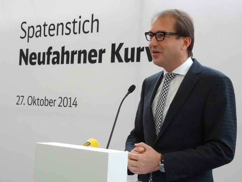 Spatenstich für die Neufahrner Kurve 2014 www.muenchenfenster.de