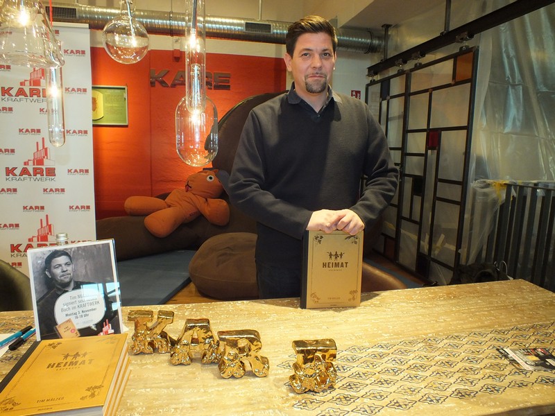 TV-Koch Tim Mälzer am Montag, 03. November 2014, im KARE Kraftwerk in München an der Drygalski-Allee wwwmuenchenrfenster.de