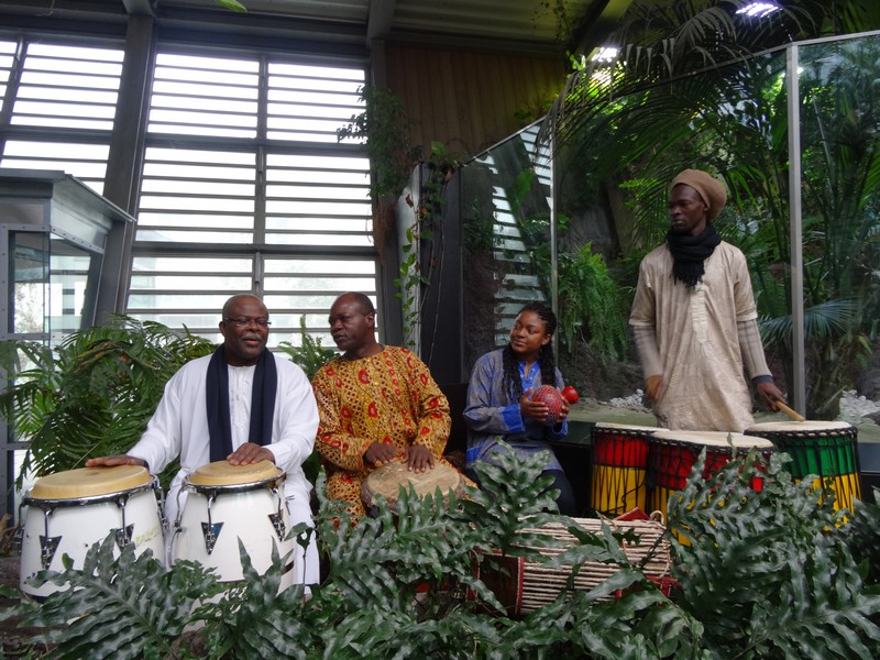 Afrikanische Band spielt die passende Musik www.munichpeople.com