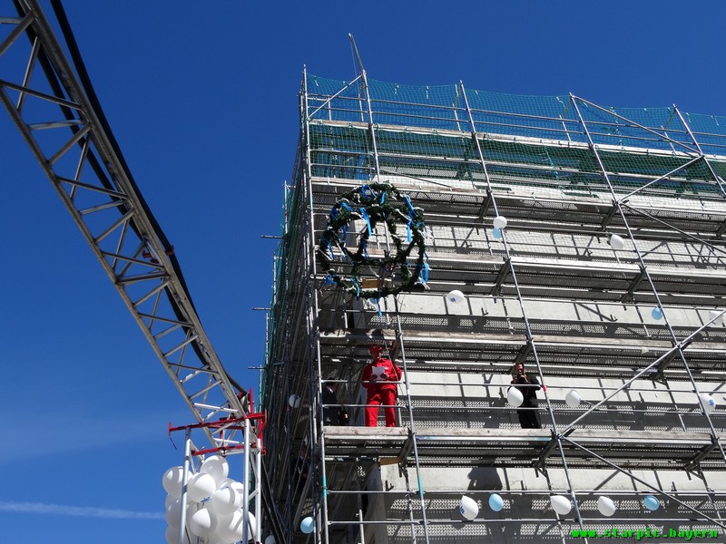 Klinik-Richtfest mit Staatsministerin Melanie Huml www.muenchenfenster.de