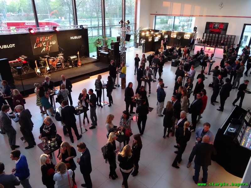 Hublot BIG BANG NIGHT und Private Concert mit Soul-Newcomer Bo Saris in München www.muenchnerfenster.de