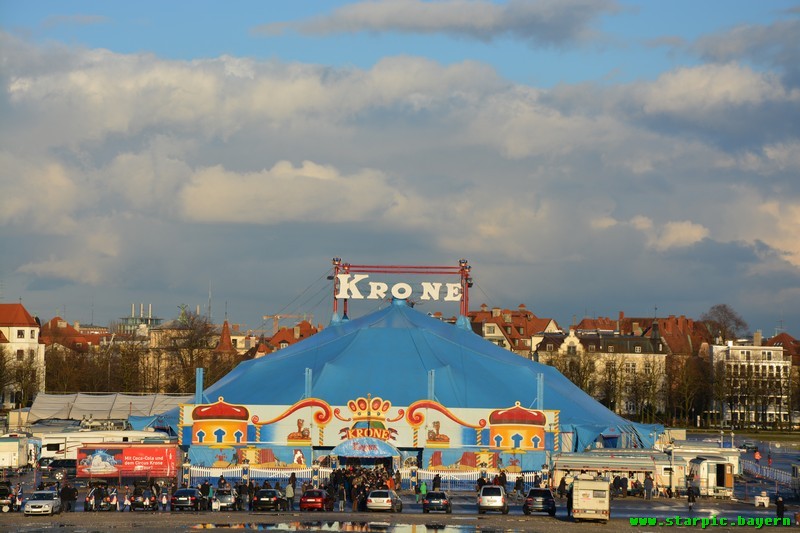 Premiere "EVULUTION" der Circus Krone auf der Theresienwiese in München Bild: starpic.bayern www.münchnerfenster.de