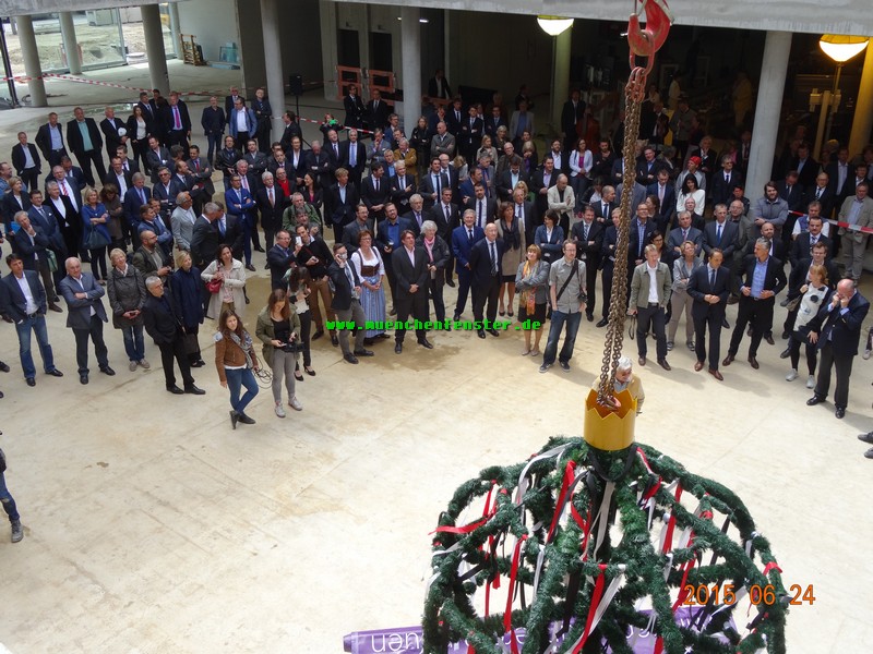 Richtfest der neuen Microsoft-Zentrale in München www.munichpeople.com