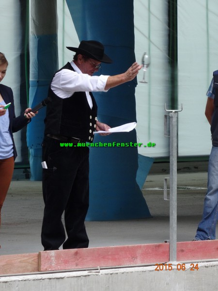 Richtfest der neuen Microsoft-Zentrale in München www.muenchenfenster.de