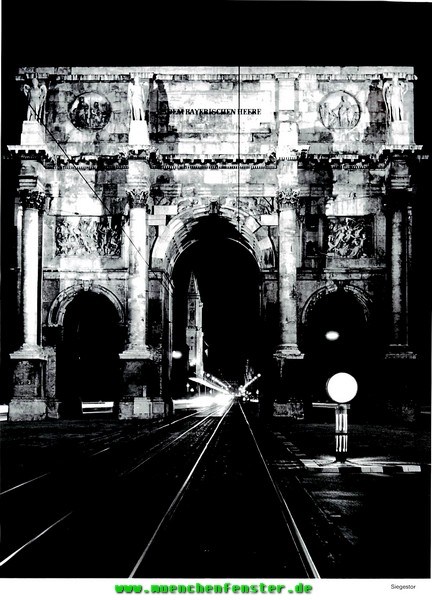 Das Siegestor www.muenchen.de