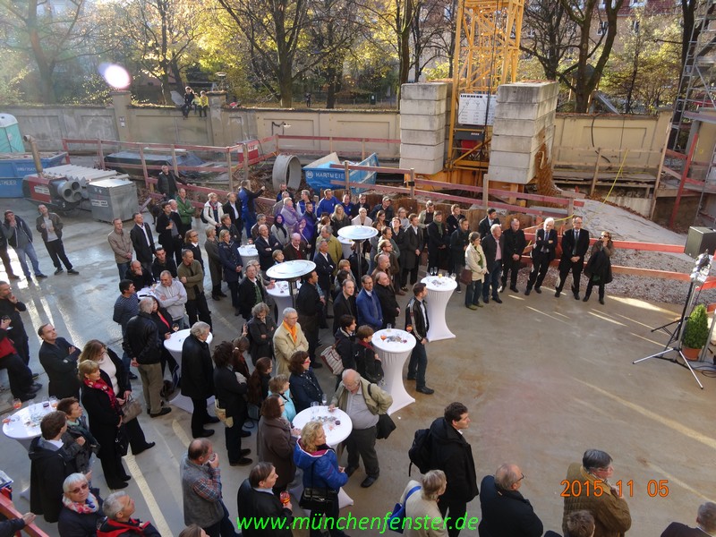 Richtfest Neubau der Wohnungen Kegelmühle www.ganz-muenchen.de