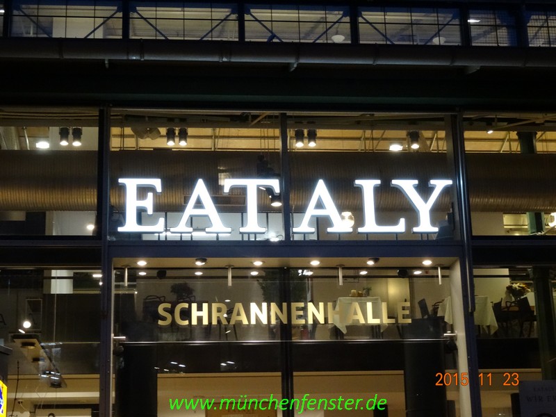 EATALY ,die neue Feinkostkette in der Schrannenhalle www.münchenfenster.de
