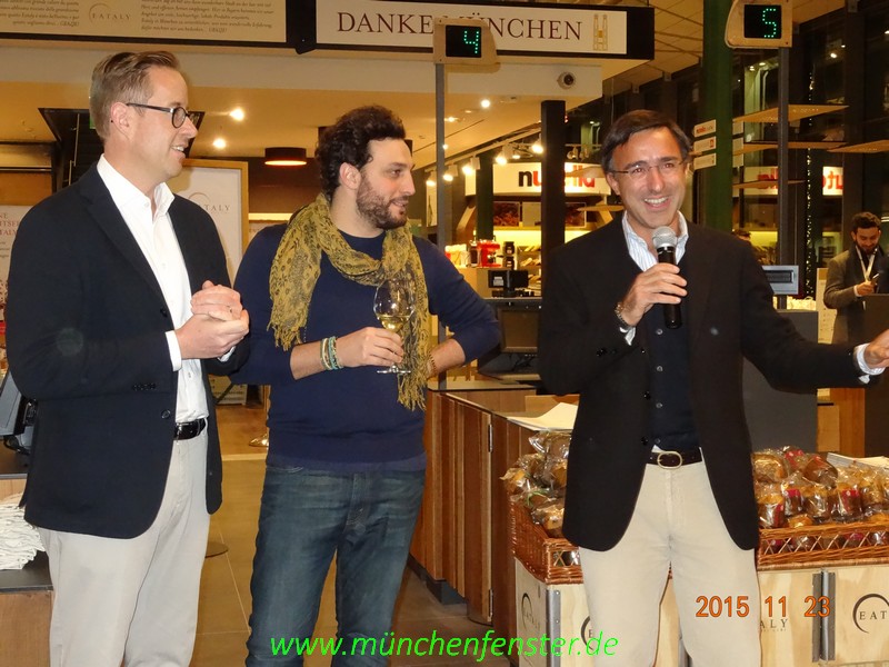 EATALY ,die neue Feinkostkette in der Schrannenhalle www.munichpeople.com