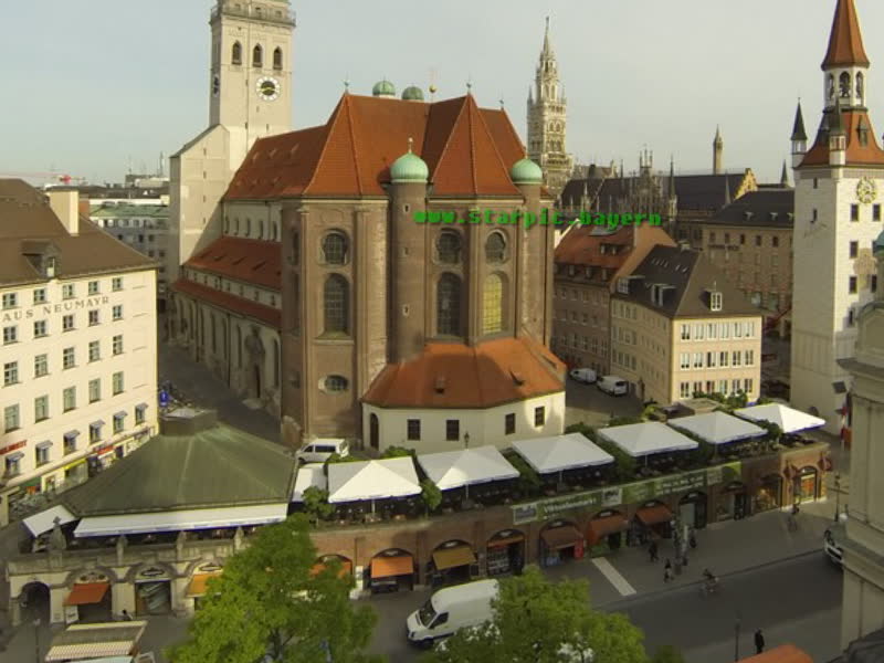 Die Metzgerzeile am Viktualienmarkt besteht 700 Jahre www.münchnerfesnter.de