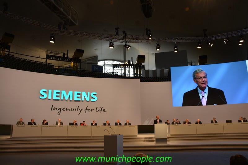 Siemens Jahreshaupversammlung 2016 www.münchenfenster.de